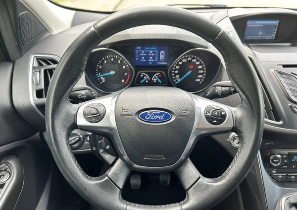 Ford Kuga cena 52900 przebieg: 115500, rok produkcji 2015 z Wałbrzych małe 596